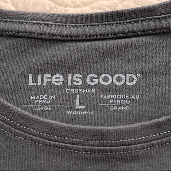 Life Is Good Short Sleeved Tee Women’s Size Large - Picture 11 of 12
